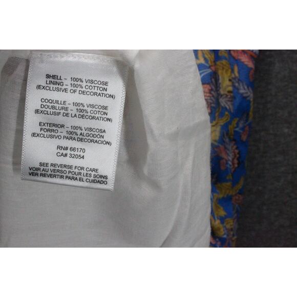 Anthropologie Verb by Pallavi Singhee Vineyard Tiered Midi Dress Blue Size 10 - Picture 6 of 7